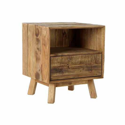 Noční stolek Recyklované Dřevo (55 x 45 x 62 cm)